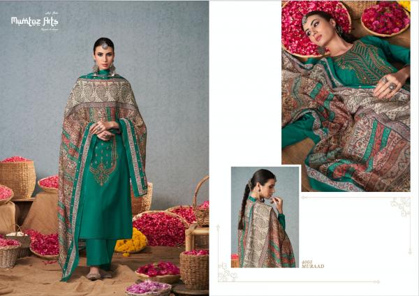 Mumtaz Muraad Heavy Embroidery Pakistani Suit Collection